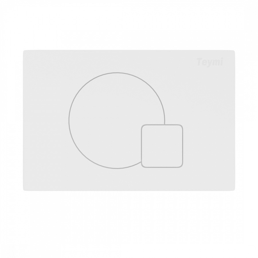 Кнопка смыва Teymi Ellie T70024WM белый матовый