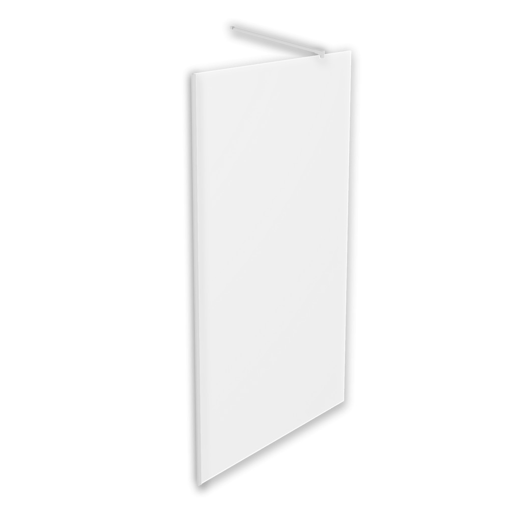 Душевая перегородка Iberica Blanca Mod.602 IB602.MC.200.100 Walk In профиль хром, стекло матовое