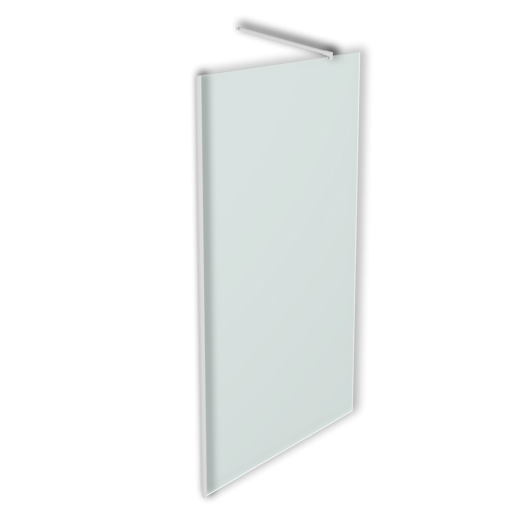 Душевая перегородка Iberica Blanca Mod.602 IB602.SC.200.90 Walk In профиль хром, стекло прозрачное