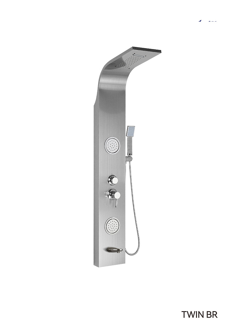 Душевая панель Ceruttispa Twin BR CT9988