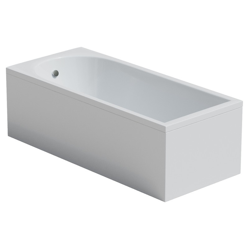 Акриловая ванна Corpanera Francesca 180х80 CN05018WH прямоугольная (без опор)