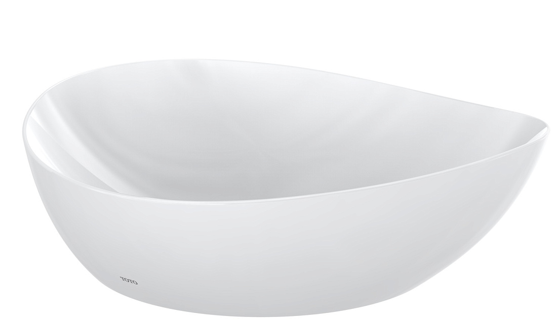 Раковина Toto TA L4704E накладная, белый глянцевый