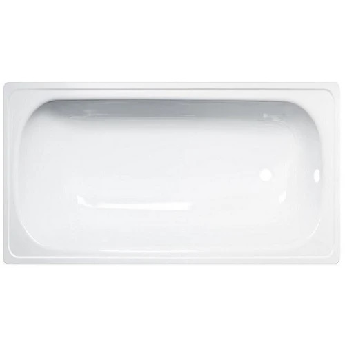 Стальная ванна ВИЗ Antika 120x70 с ножками, белая орхидея