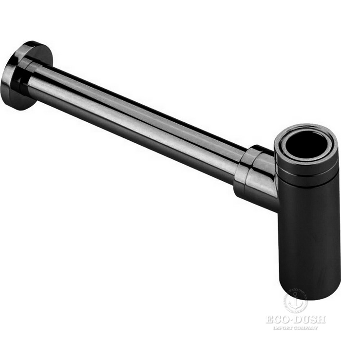 Сифон для раковины Cisal ZA00404240 1&#039;&#039;1/4 черный матовый