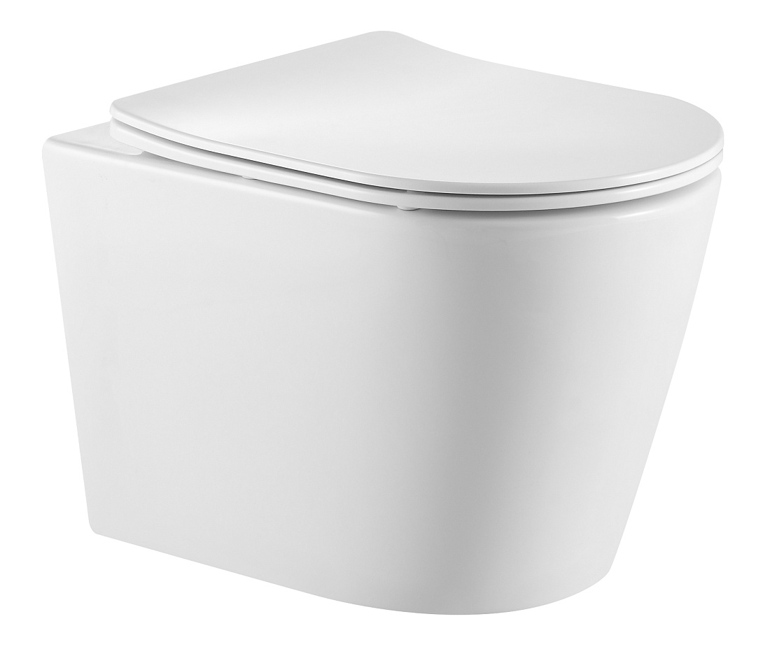 Унитаз подвесной Triton-Pro Verso VO-0832 безободковый, с микролифтом