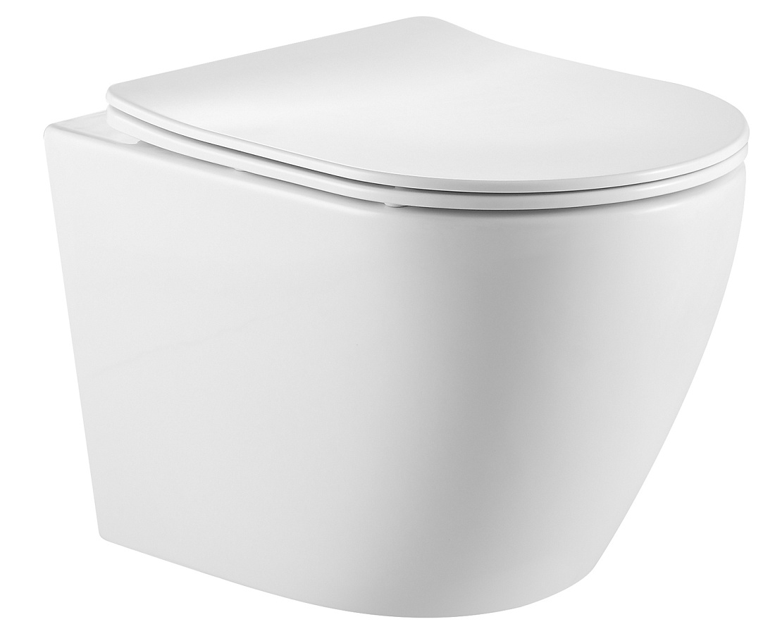 Унитаз подвесной Triton-Pro Verso VO-1832 безободковый, с микролифтом