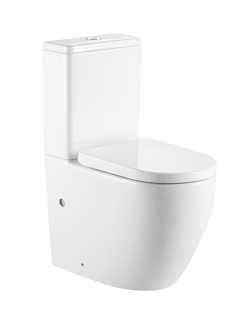 Унитаз-компакт Triton-Pro Corso CO-3806 безободковый, с микролифтом