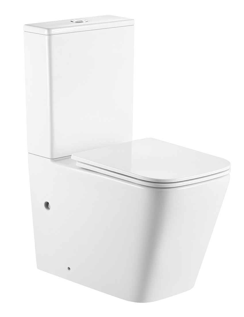 Унитаз-компакт Triton-Pro Corso CO-3006 безободковый, с микролифтом