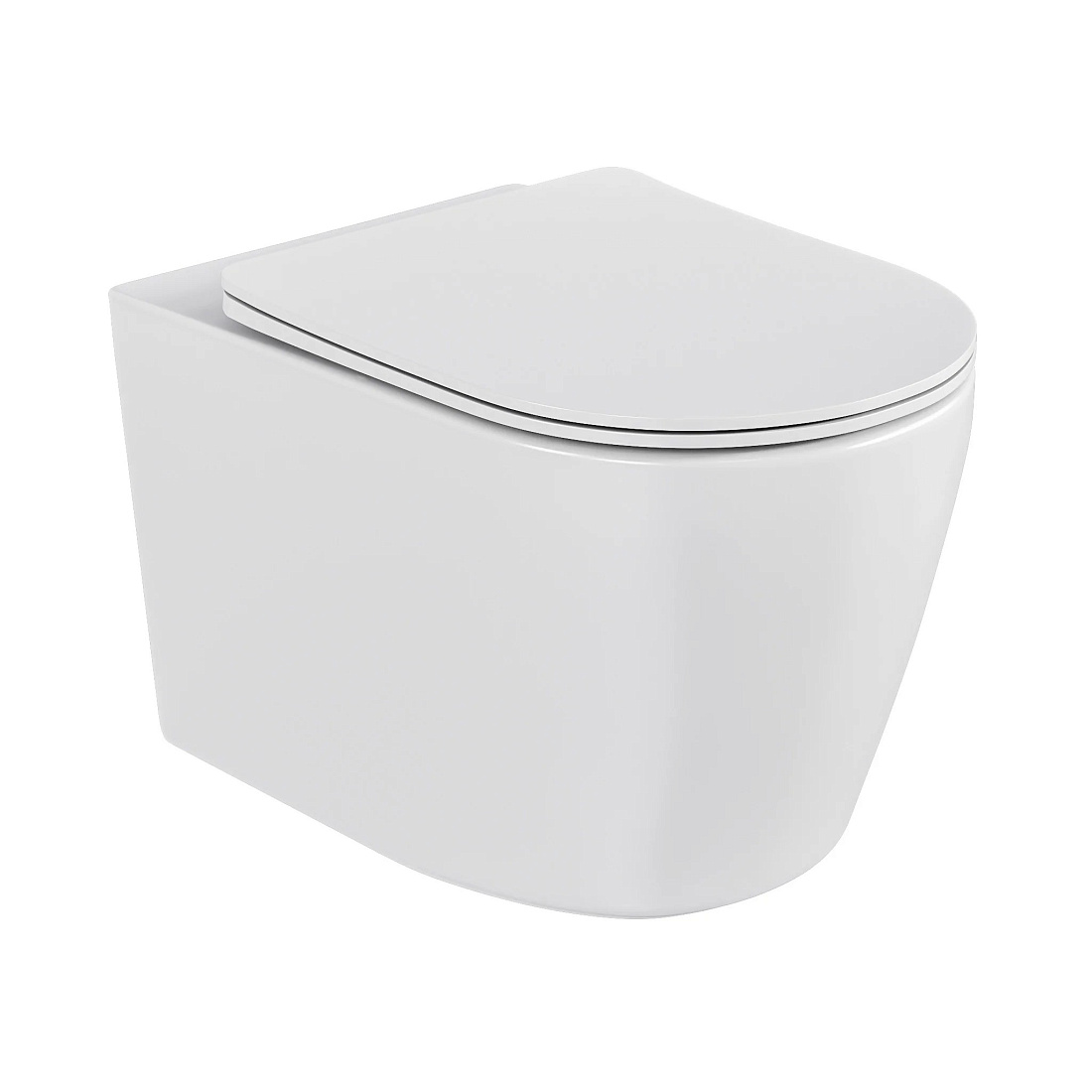 Унитаз подвесной Hansman Keramik Round УНИ0010 Tornado, сиденье с микролифтом