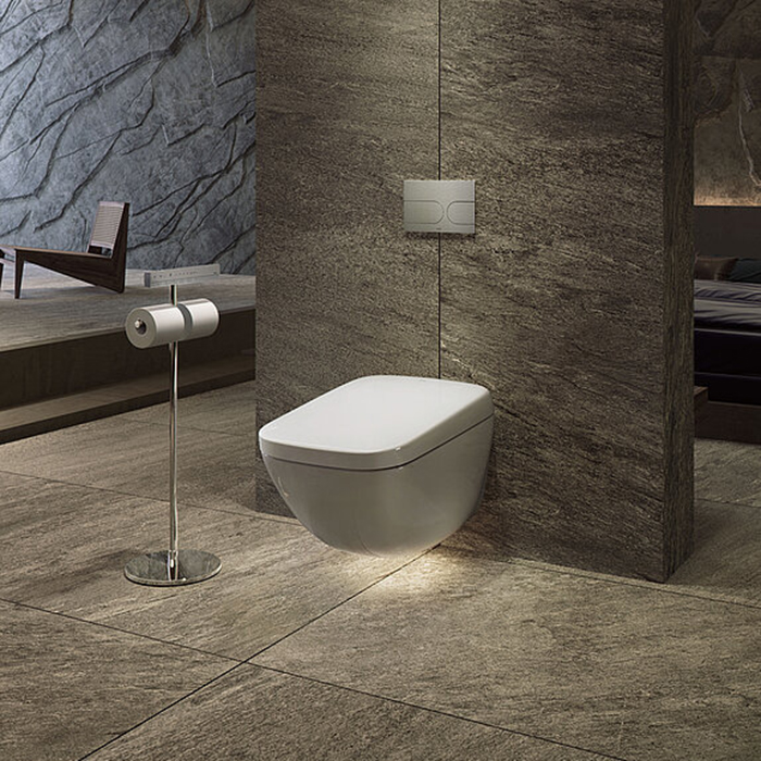 Комплект Toto Neorest WX1 Washlet унитаз CW927PZY + крышка-сиденье TCF95180GEU с функцией биде + инсталляция WH182EAT + кнопка