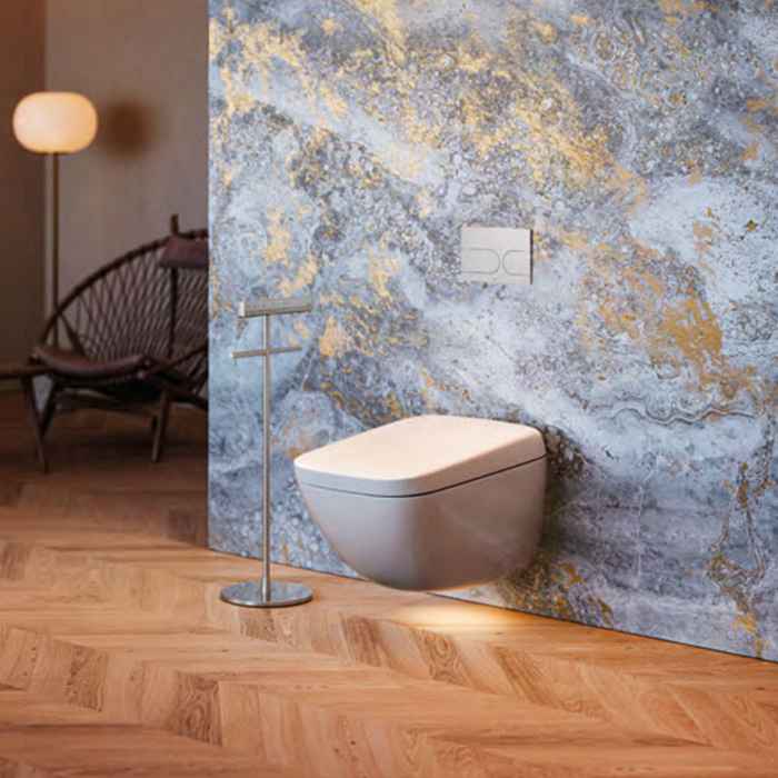 Комплект Toto Neorest WX2 Washlet унитаз CW928PZY + крышка-сиденье TCF95280GEU с функцией биде + инсталляция WH182EAT + кнопка