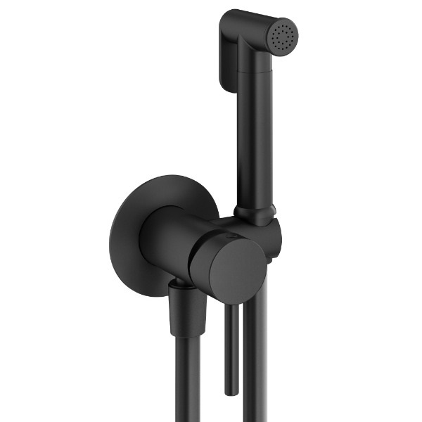 Гигиенический душ Plumberia Selection Ixo XO2000NO черный матовый