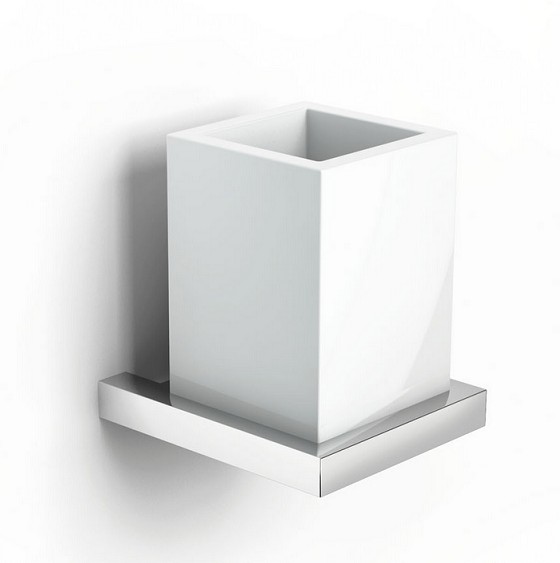 Стакан IBB Xoni XO07 CRO/CRO с держателем