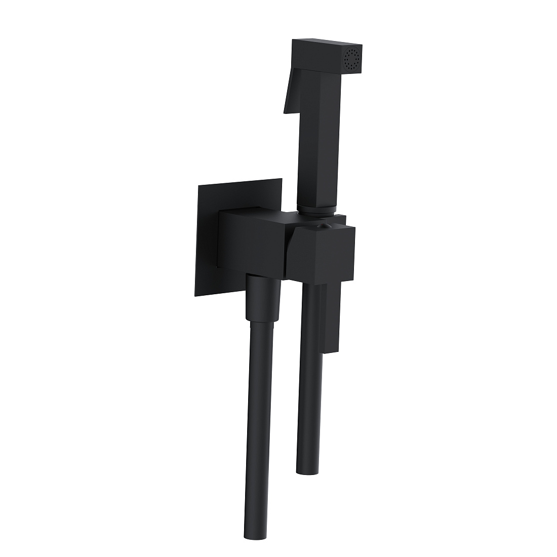 Гигиенический душ RGW SP-212B со смесителем, черный