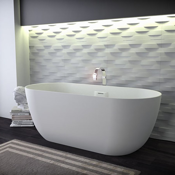 Ванна из искусственного камня Knief Lotus 0600-609-01 170х75 без ручек