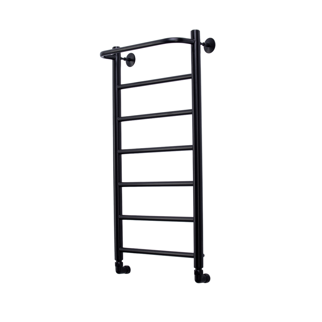 Водяной полотенцесушитель Comfysan Capri W-8 80х40 см, черный матовый