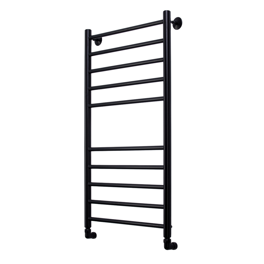 Водяной полотенцесушитель Comfysan Luce W-10 100х50 см, черный матовый