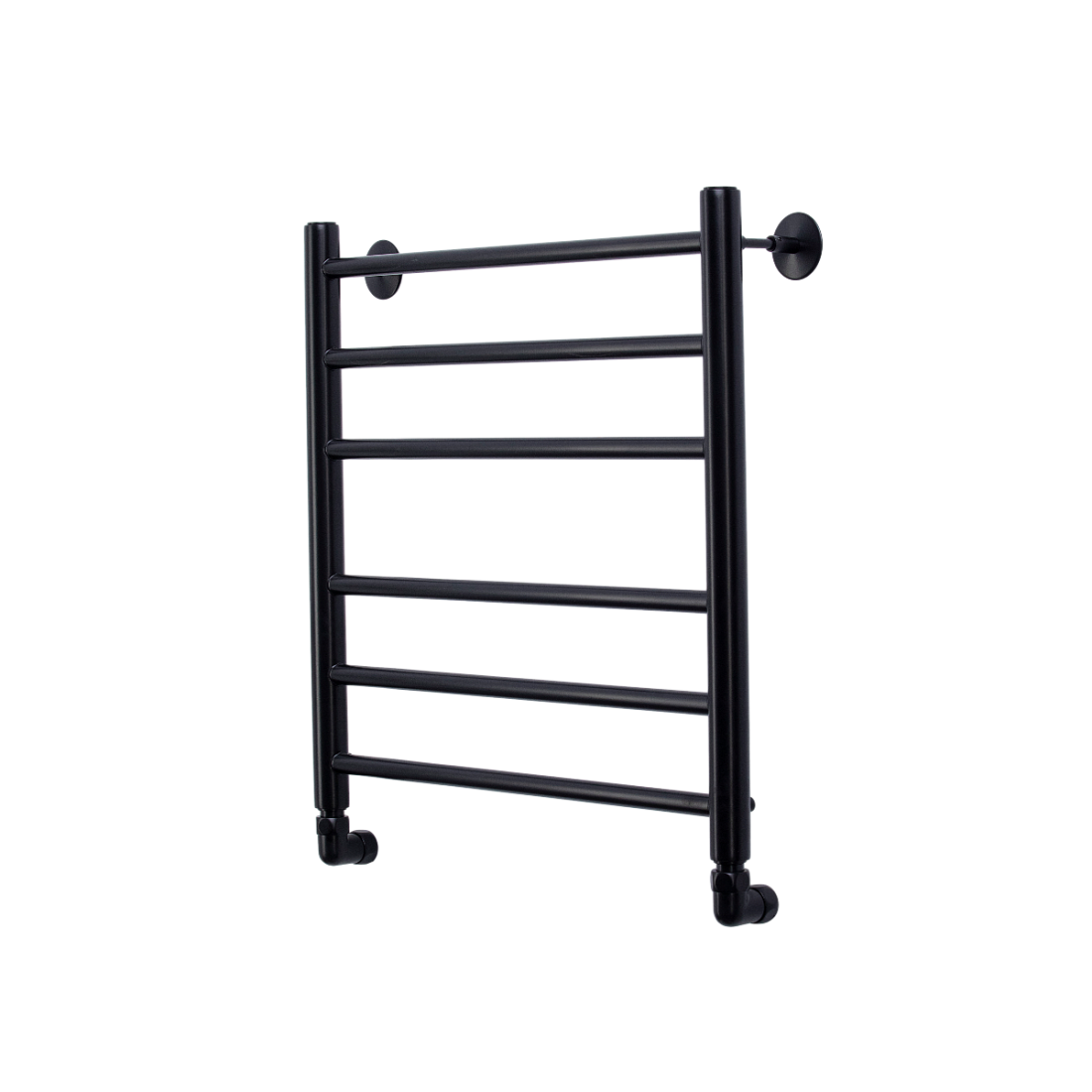 Водяной полотенцесушитель Comfysan Luce W-6 60х50 см, черный матовый