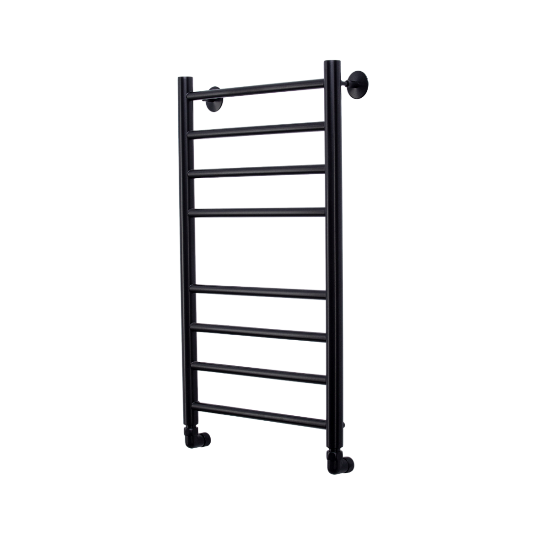 Водяной полотенцесушитель Comfysan Luce W-8 80х40 см, черный матовый