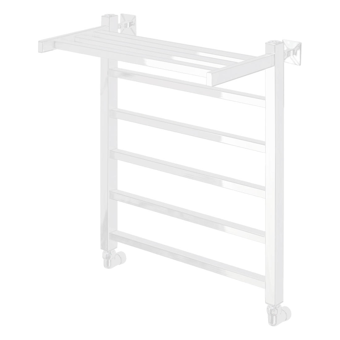 Водяной полотенцесушитель Comfysan Marte-K W-5 60х50 см, белый матовый