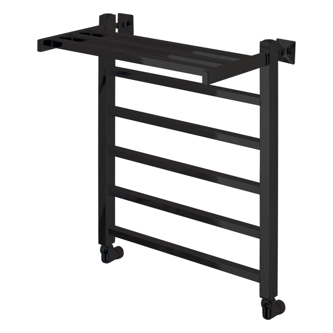 Водяной полотенцесушитель Comfysan Marte-K W-5 60х50 см, черный матовый