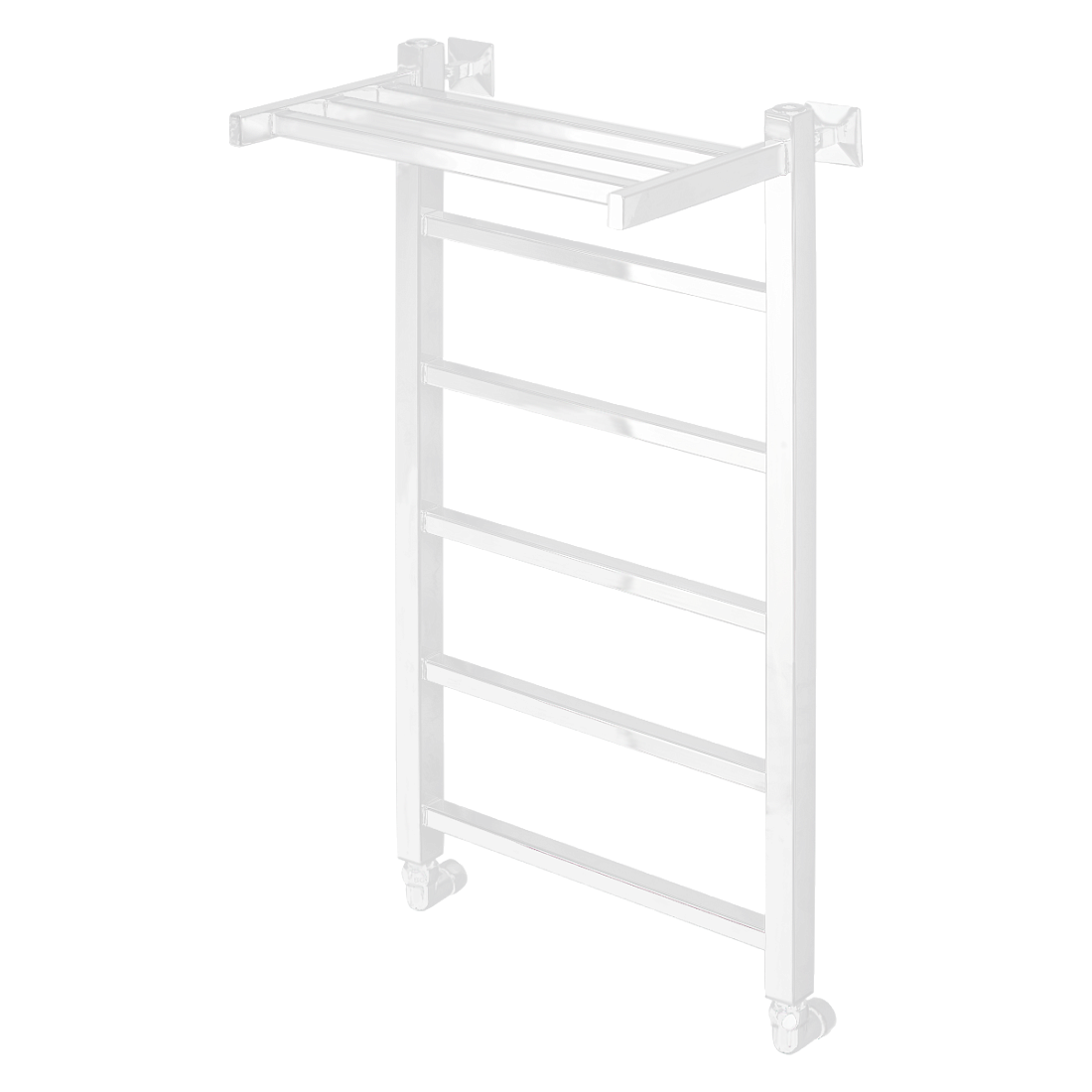 Водяной полотенцесушитель Comfysan Marte-K W-6 80х40 см, белый матовый