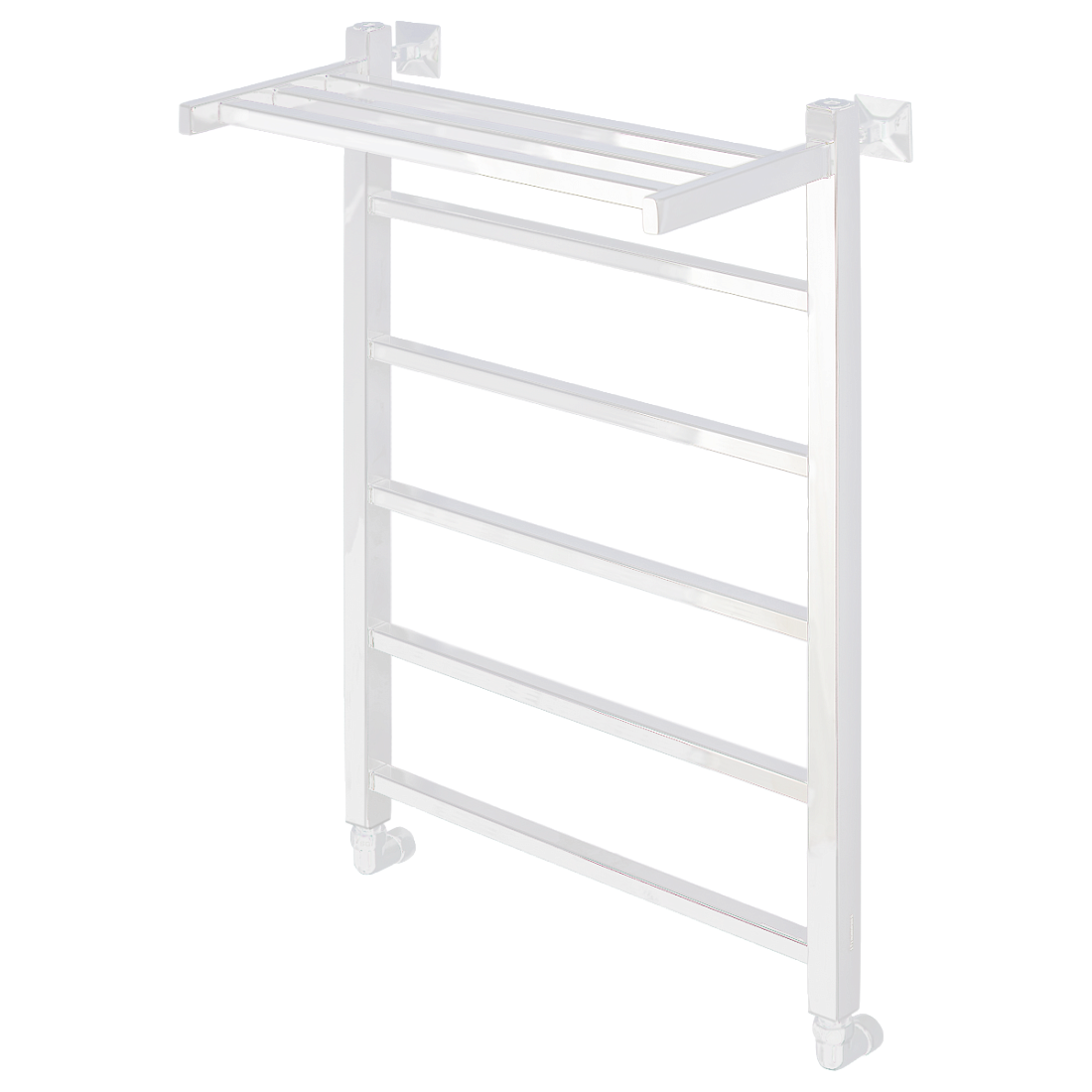Водяной полотенцесушитель Comfysan Marte-K W-6 80х50 см, белый матовый