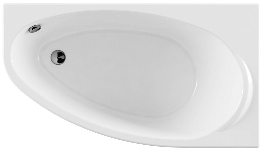 Акриловая ванна Roca Corfu 160х90 см правая, без каркаса