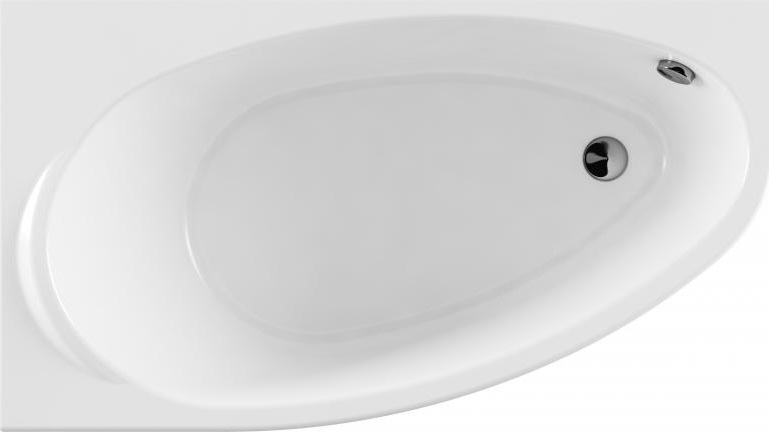 Акриловая ванна Roca Corfu 160х90 см левая, без каркаса