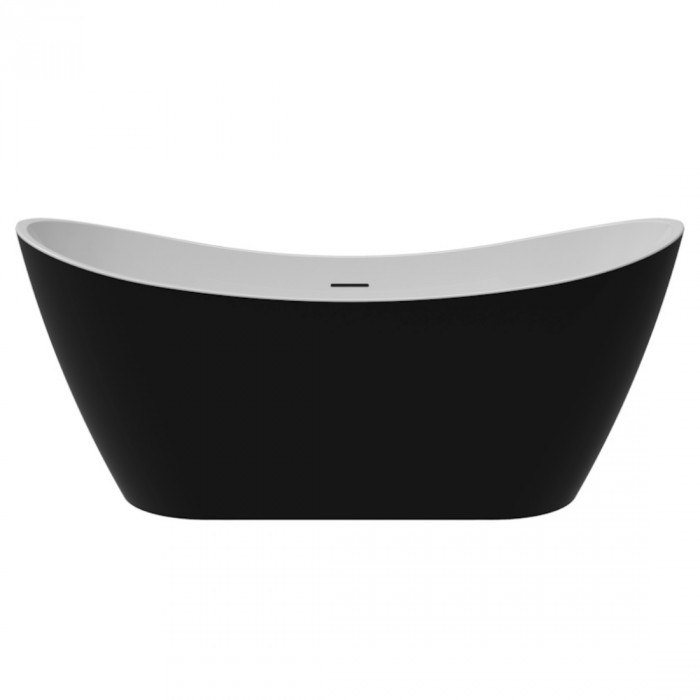 Акриловая ванна Delice Provanse DLR440102Bk 170х80 черная матовая