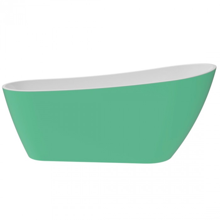 Акриловая ванна Delice Riviera DLR440103G 170х74 зеленая матовая