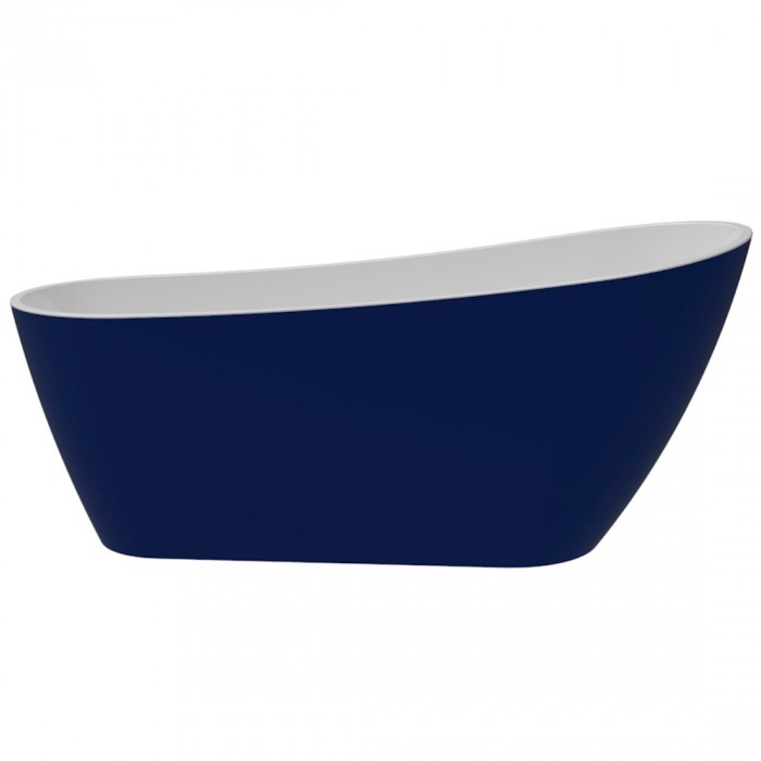 Акриловая ванна Delice Riviera DLR440103Bu 170х74 синяя матовая