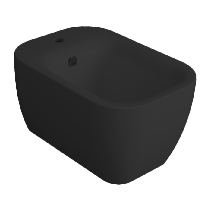 Биде подвесное Simas Henges HE19 nero matt*1