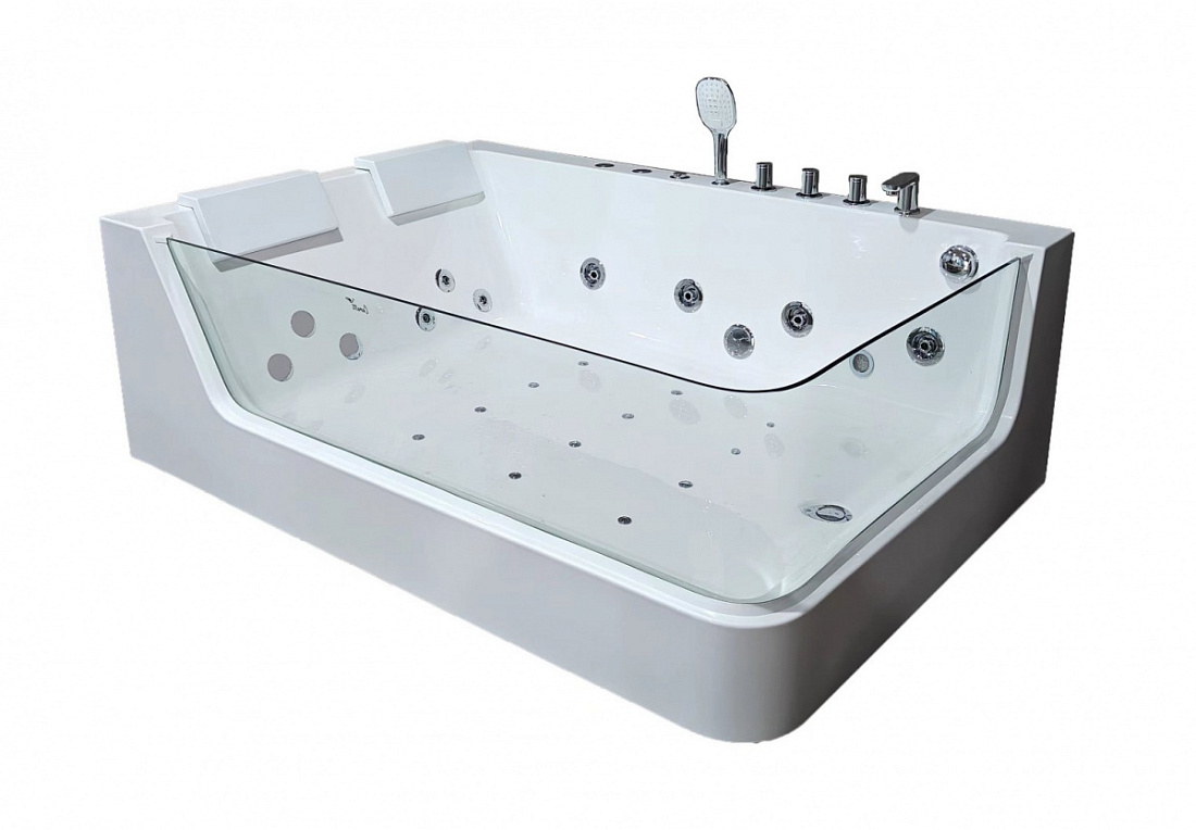 Акриловая ванна Ceruttispa C-495L 170х120 с гидромассажем