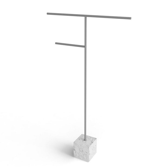 Полотенцедержатель Antonio Lupi Bivio напольный, Bianco opaco