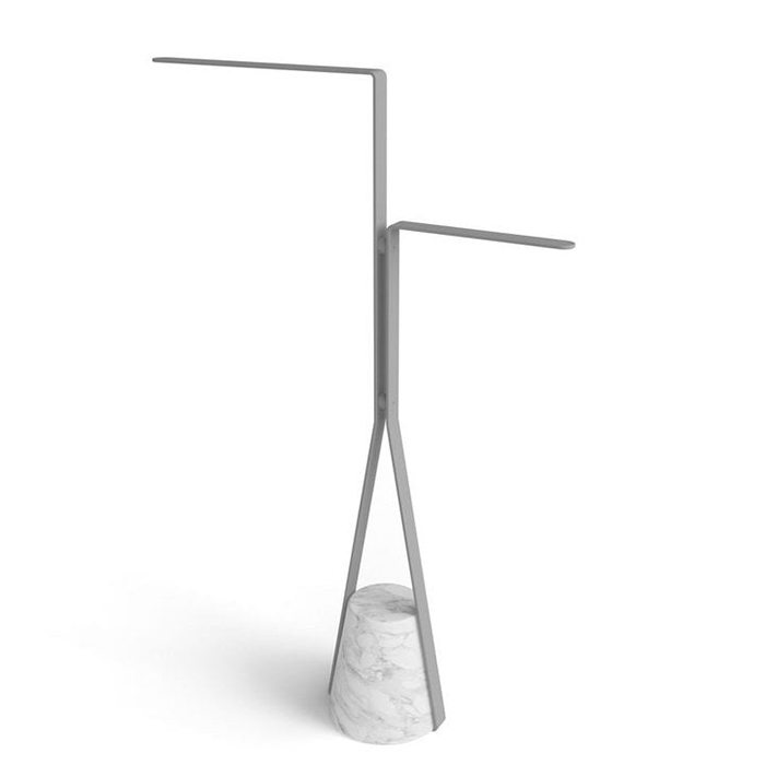 Полотенцедержатель Antonio Lupi Halo напольный, Bianco opaco