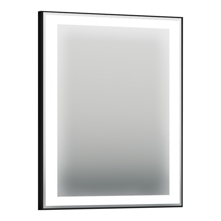 Зеркало Orka Lisbon TR3001 65х75 c LED подсветкой, черный матовый