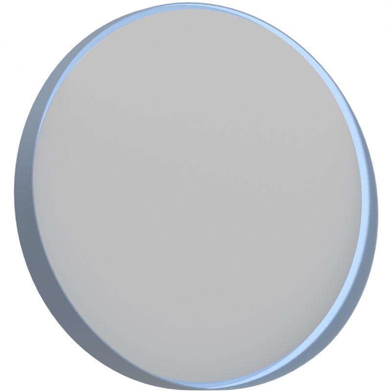 Зеркало Orka Moonlight D90 c LED подсветкой, голубой матовый