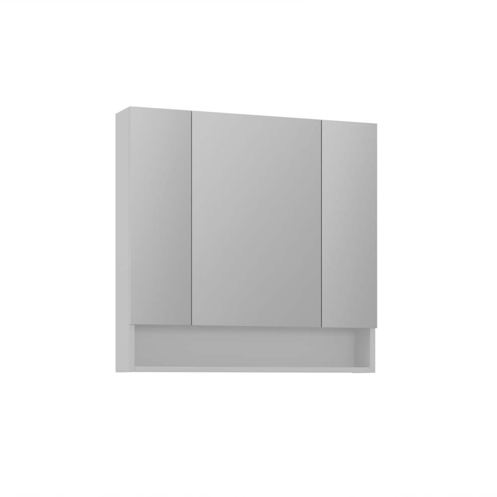 Зеркало-шкаф Orka Malta 80 кашемировый матовый