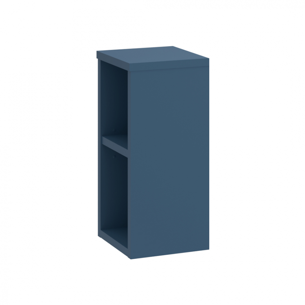 Полка Orka Ferla 20 для тумбы, подвесная, боковая, синий матовый