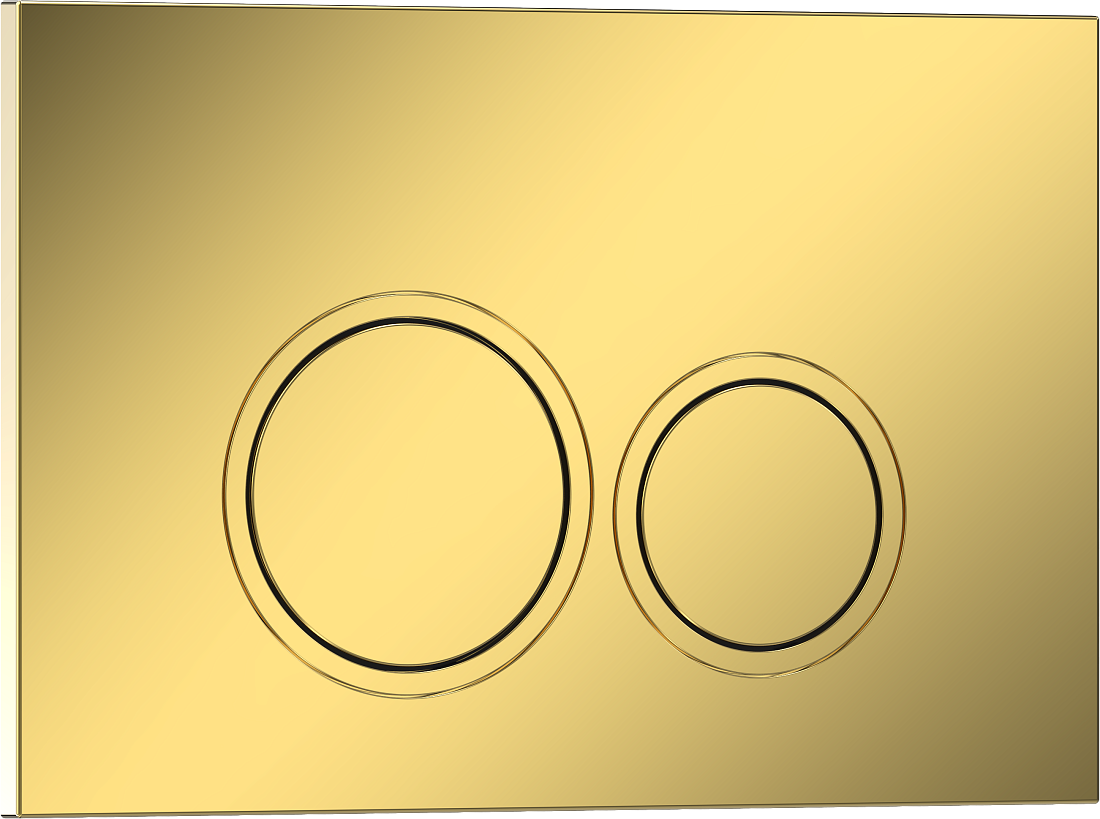 Кнопка смыва Iberica Blanca ESTI-O IB.B082.006.001 золотой