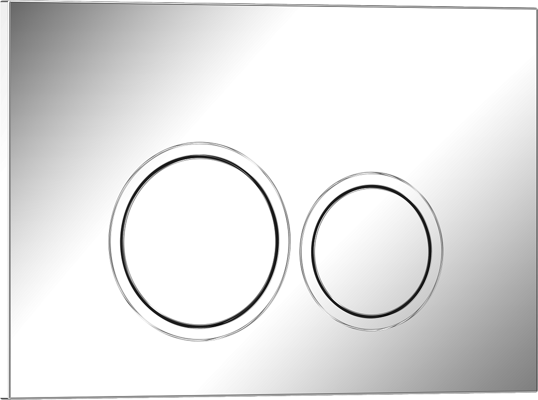 Кнопка смыва Iberica Blanca ESTI-O IB.B082.003.002 хром