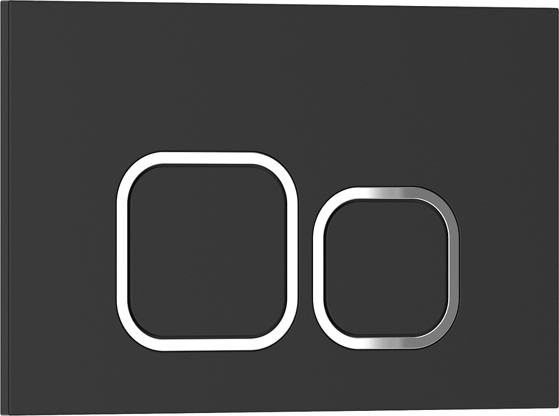 Кнопка смыва Iberica Blanca ESTI-Q IB.B083.002.000 черная