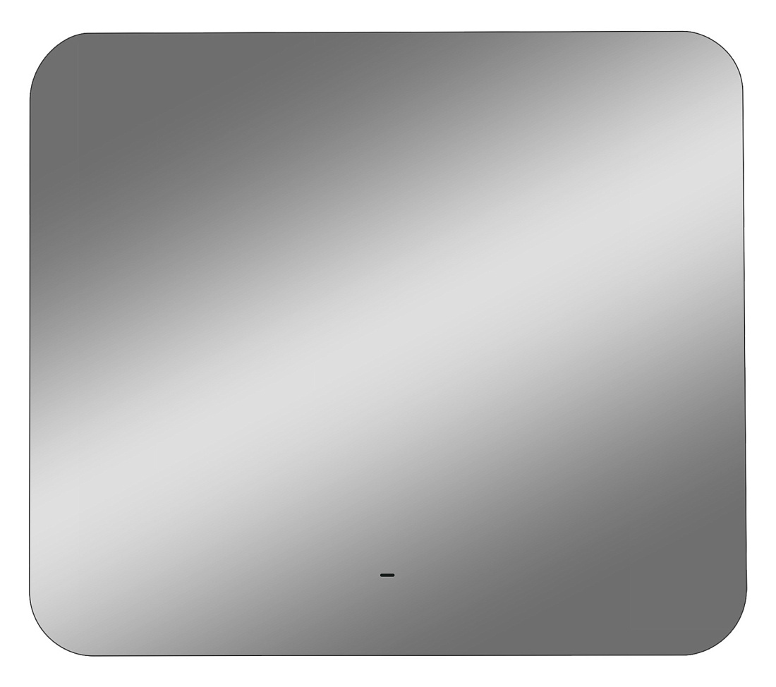 Зеркало Misty Адхил 80х70 с подсветкой, белый