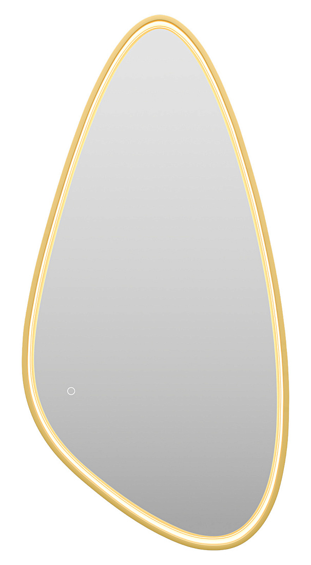 Зеркало Brevita Venus 60х120 с подсветкой, золото