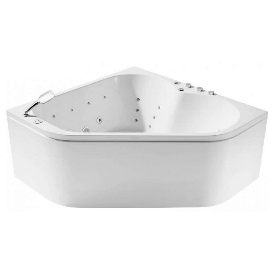 Акриловая ванна SSWW A2202 DGSP 150х150 с гидромассажем