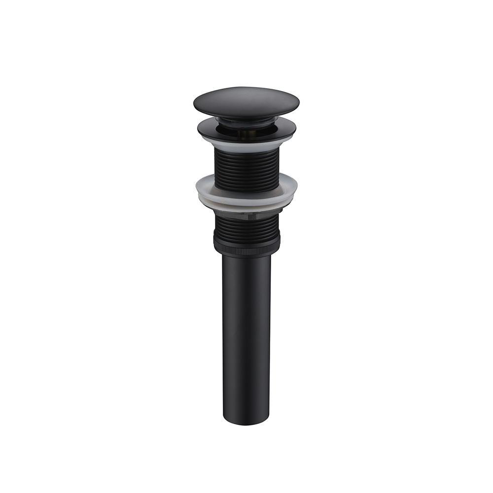 Донный клапан для раковины Bravat P6420BW-ENG черный