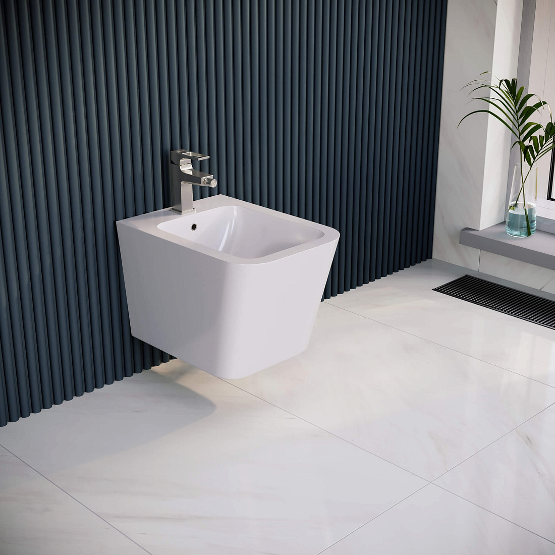 Биде подвесное RGW SW-81 с микролифтом