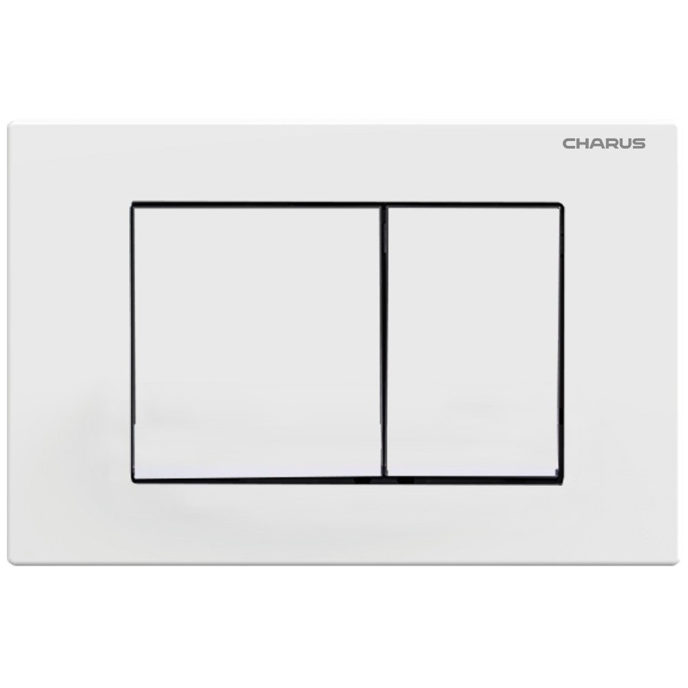 Кнопка смыва Charus Minimalista FP.310.12.01 белый матовый