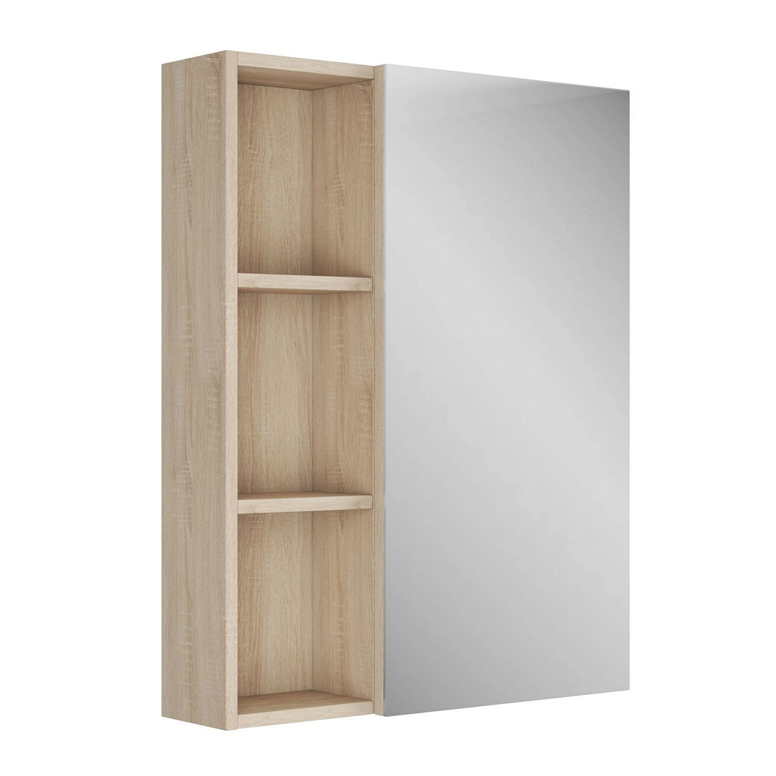 Зеркало-шкаф Uncoria Арно 60 дуб сонома